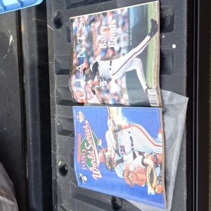 1989 World Series Program & 94 SF GIANTS Magazine